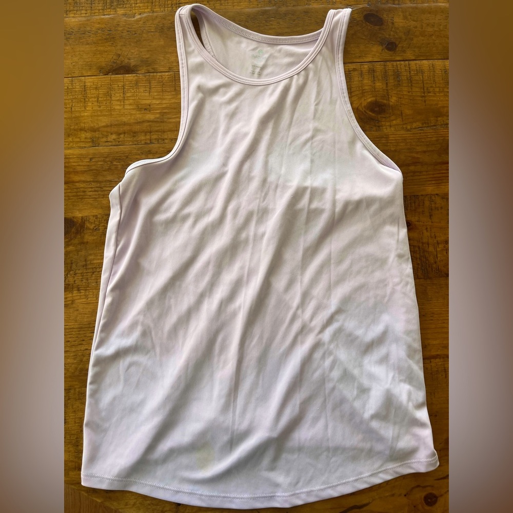 Apana light purple athletic tank top